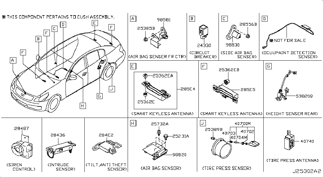 NISSAN 407001AY0A - Rato jutiklis, padangų slėgio kontrolės sistema onlydrive.pro