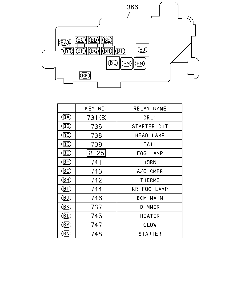 ISUZU 8-98146-837-0 - 8-10 - wiring harness and fuse, relay;frame harness: 01 pcs. onlydrive.pro