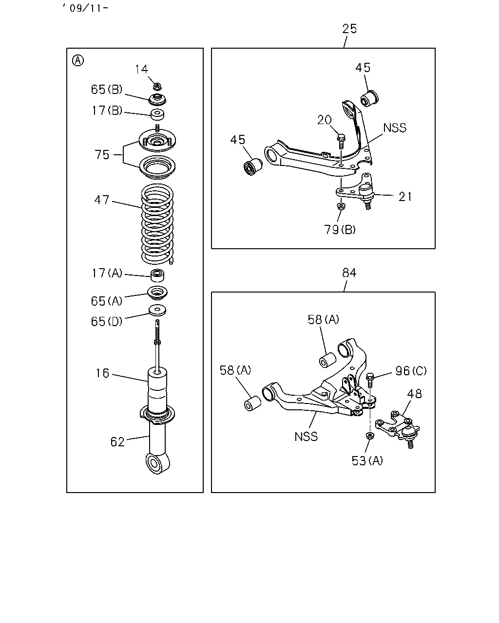 ISUZU 8-97364-173-0 - Holder, control arm mounting onlydrive.pro