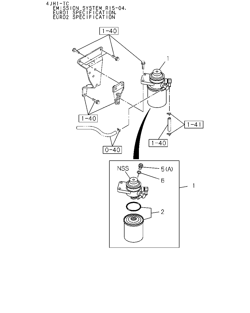 ISUZU 8-97916-993-2 - Fuel filter onlydrive.pro