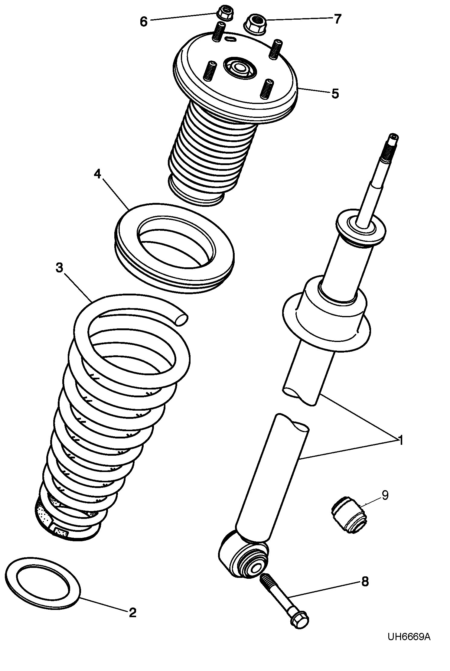 Jaguar XR812983 - Shock Absorber onlydrive.pro