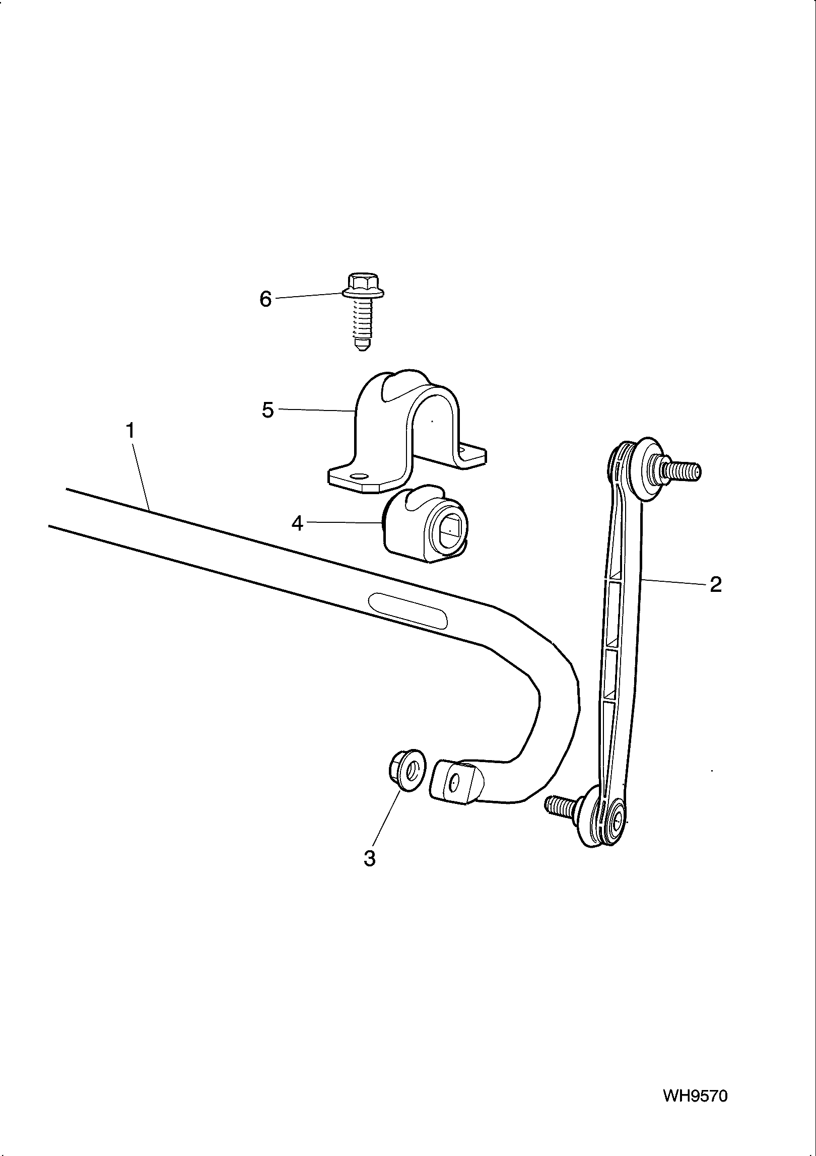 Jaguar C2S 39552 - Tanko, kallistuksenvaimennin onlydrive.pro