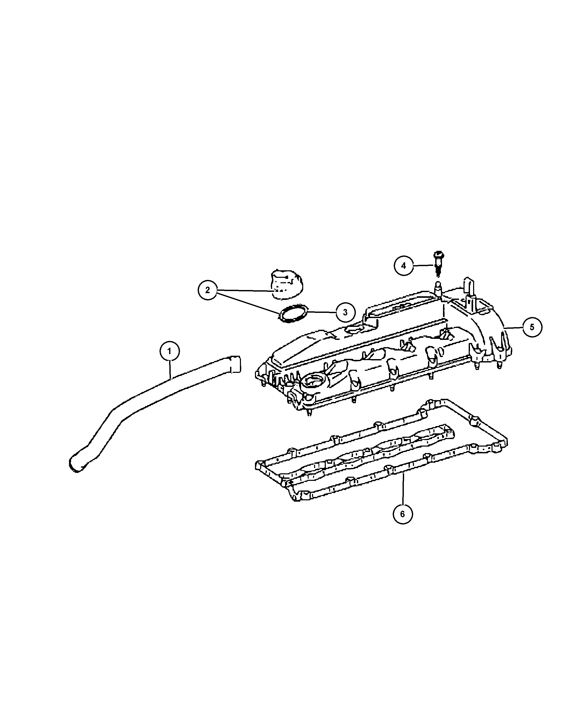 Chrysler 68089 272AA - Gasket, cylinder head cover onlydrive.pro