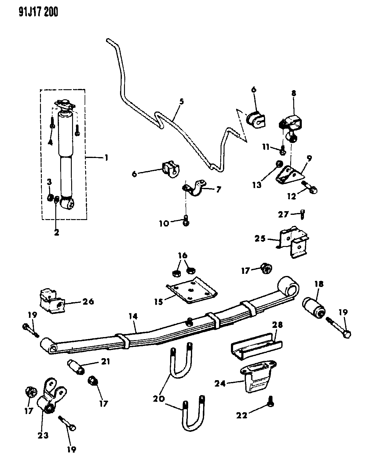 Chrysler 5200 1145 - Laagripuks,stabilisaator onlydrive.pro