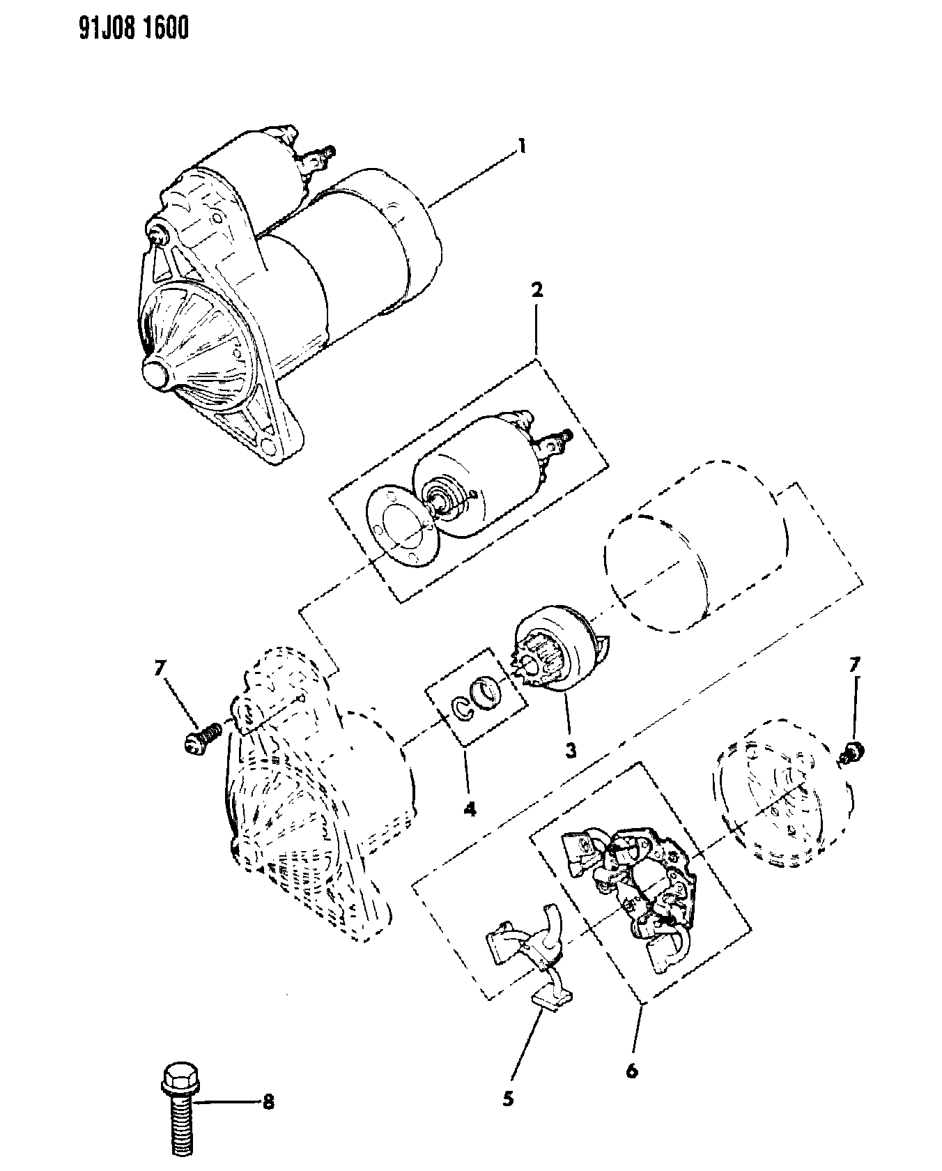 Chrysler 33 002 709 - Starter onlydrive.pro