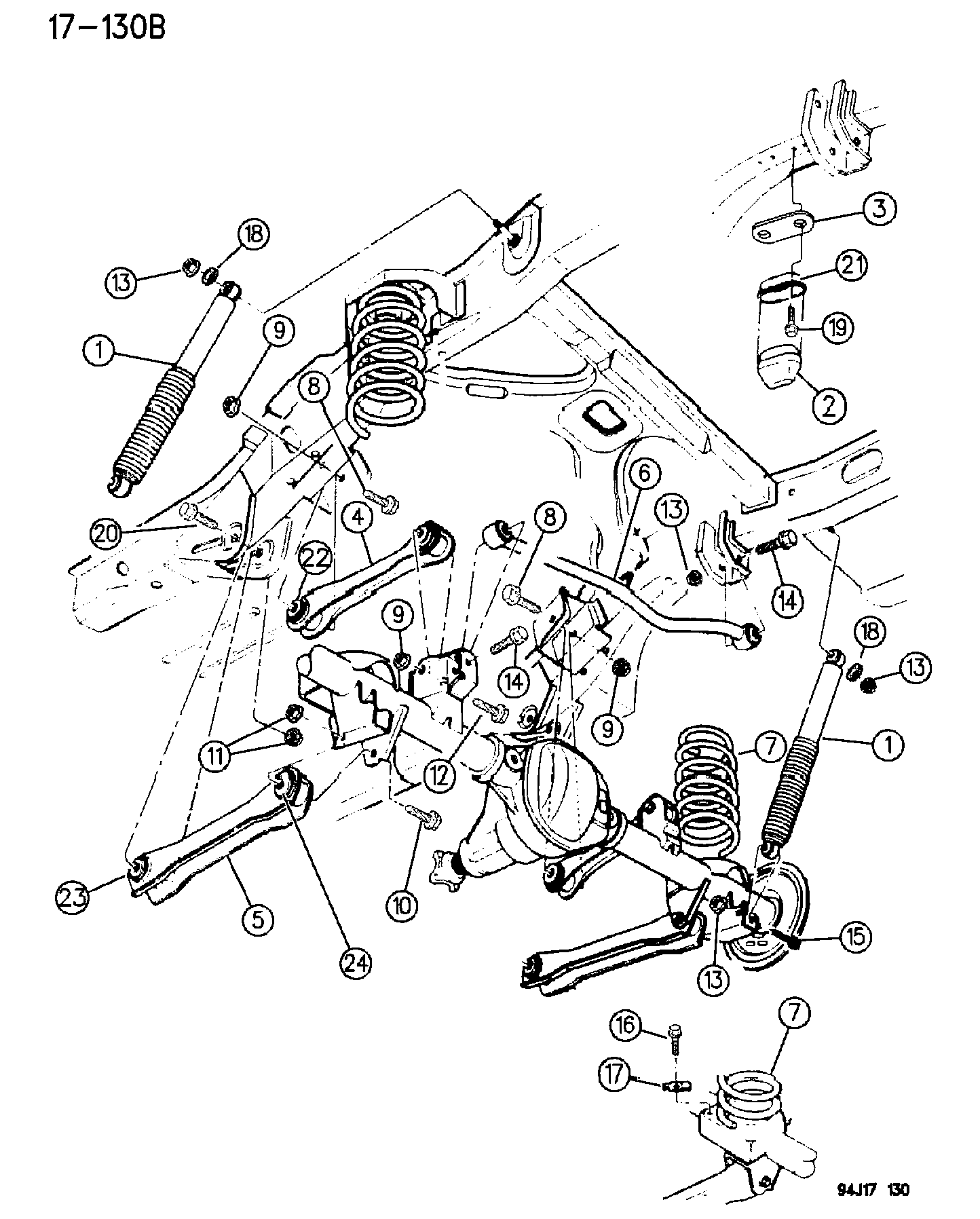 Chrysler 5203 8026 - Bush of Control / Trailing Arm onlydrive.pro