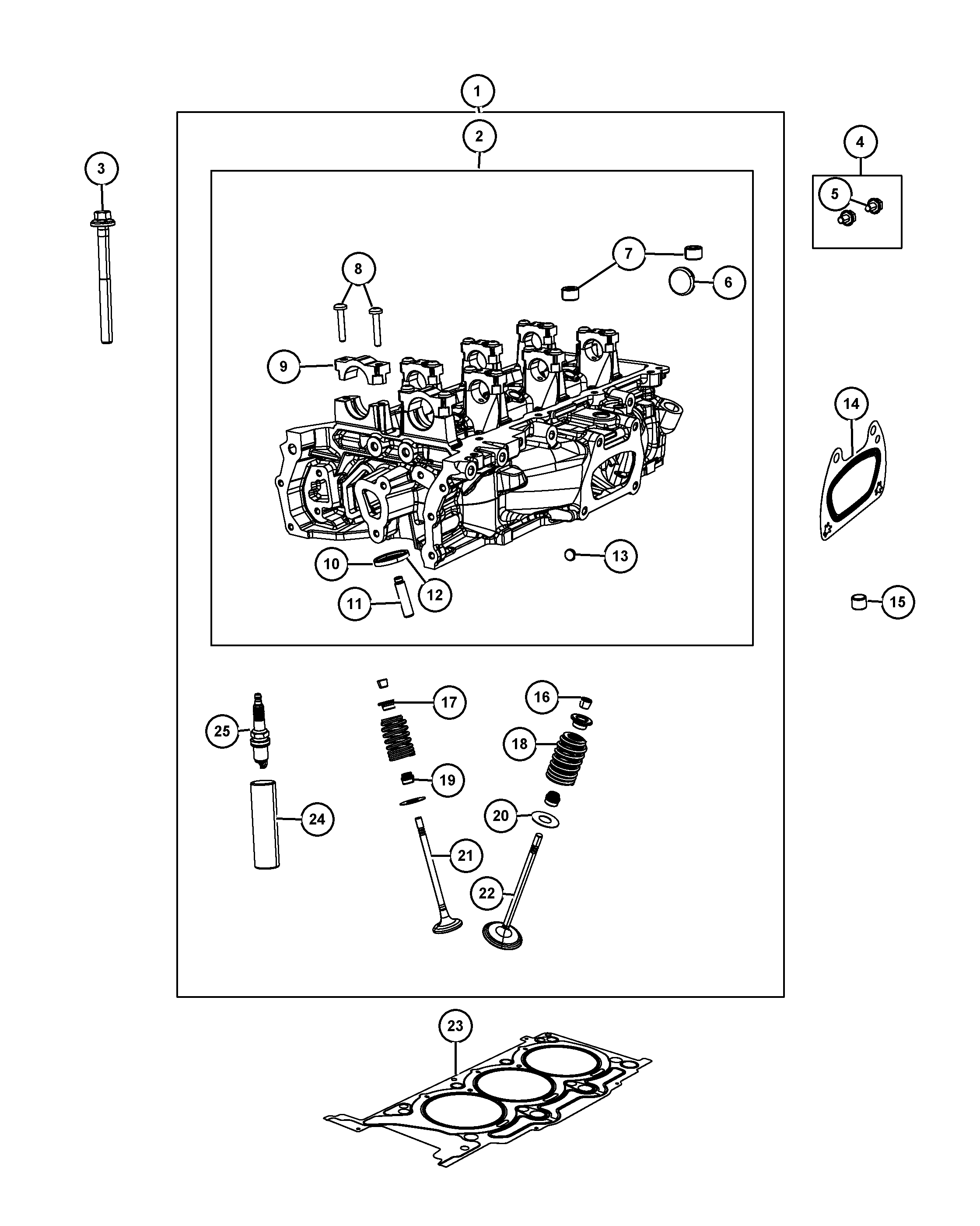 Chrysler 5184 168AB - Уплотнительное кольцо, стержень клапана onlydrive.pro