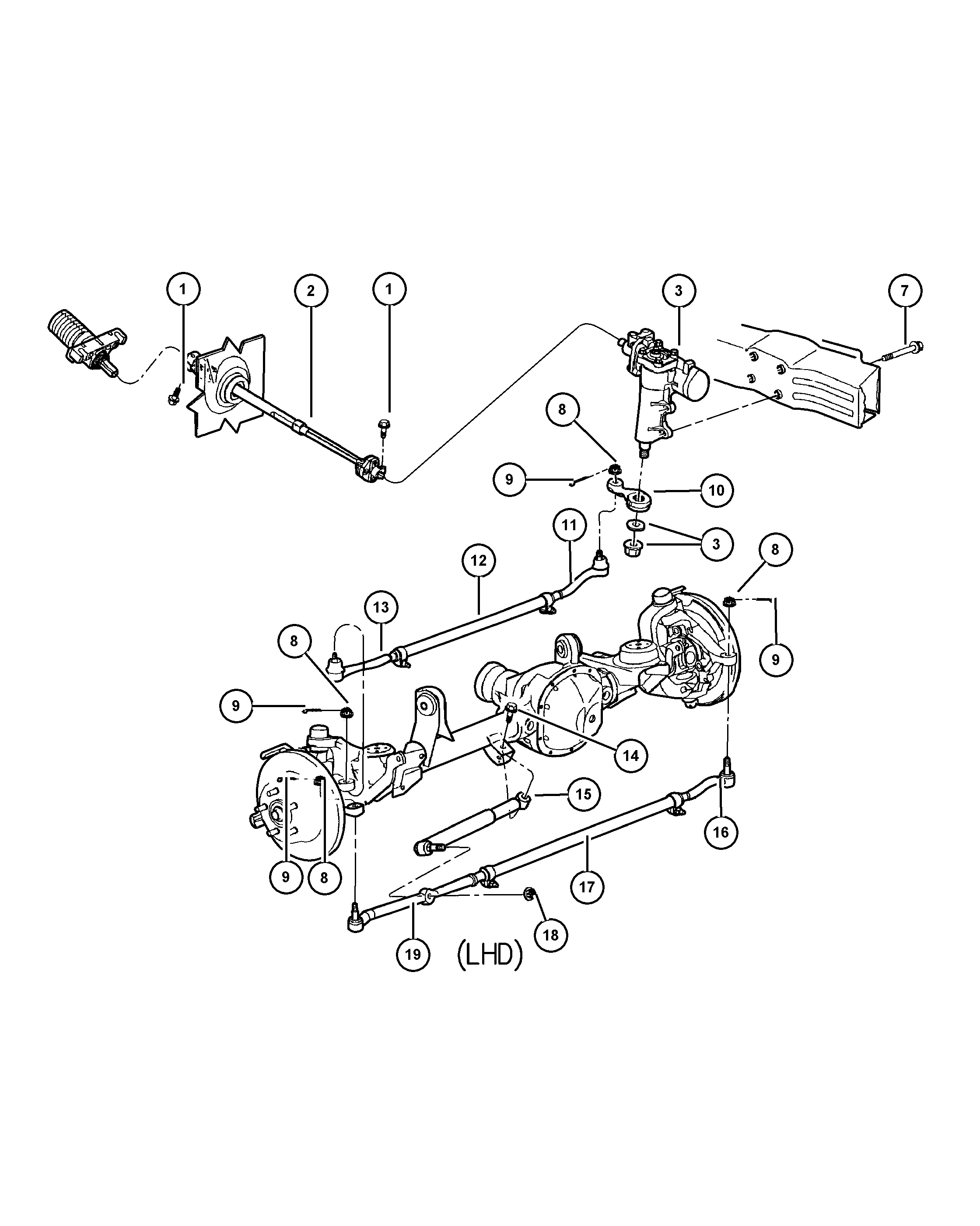 Chrysler 52088 869AA - Tie Rod End onlydrive.pro