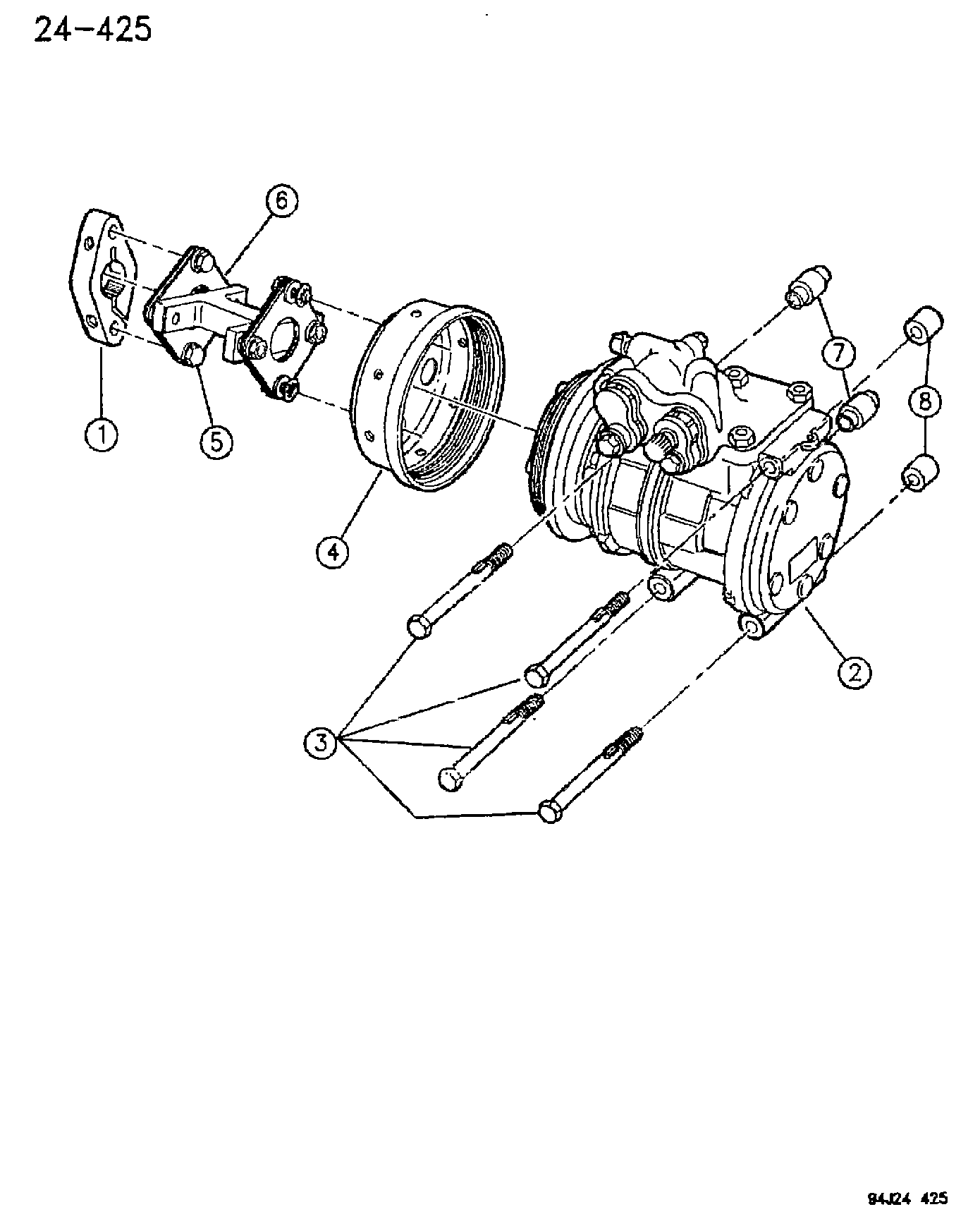 Chrysler 5503 5993 - Kompresors, Gaisa kond. sistēma onlydrive.pro