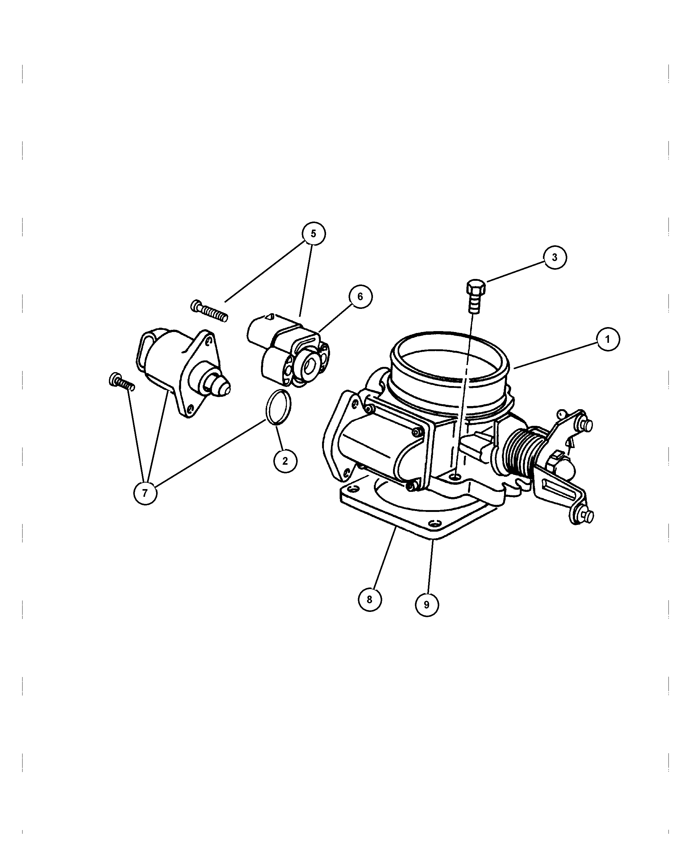 Chrysler 5303 0840 - Idle Control Valve, air supply onlydrive.pro