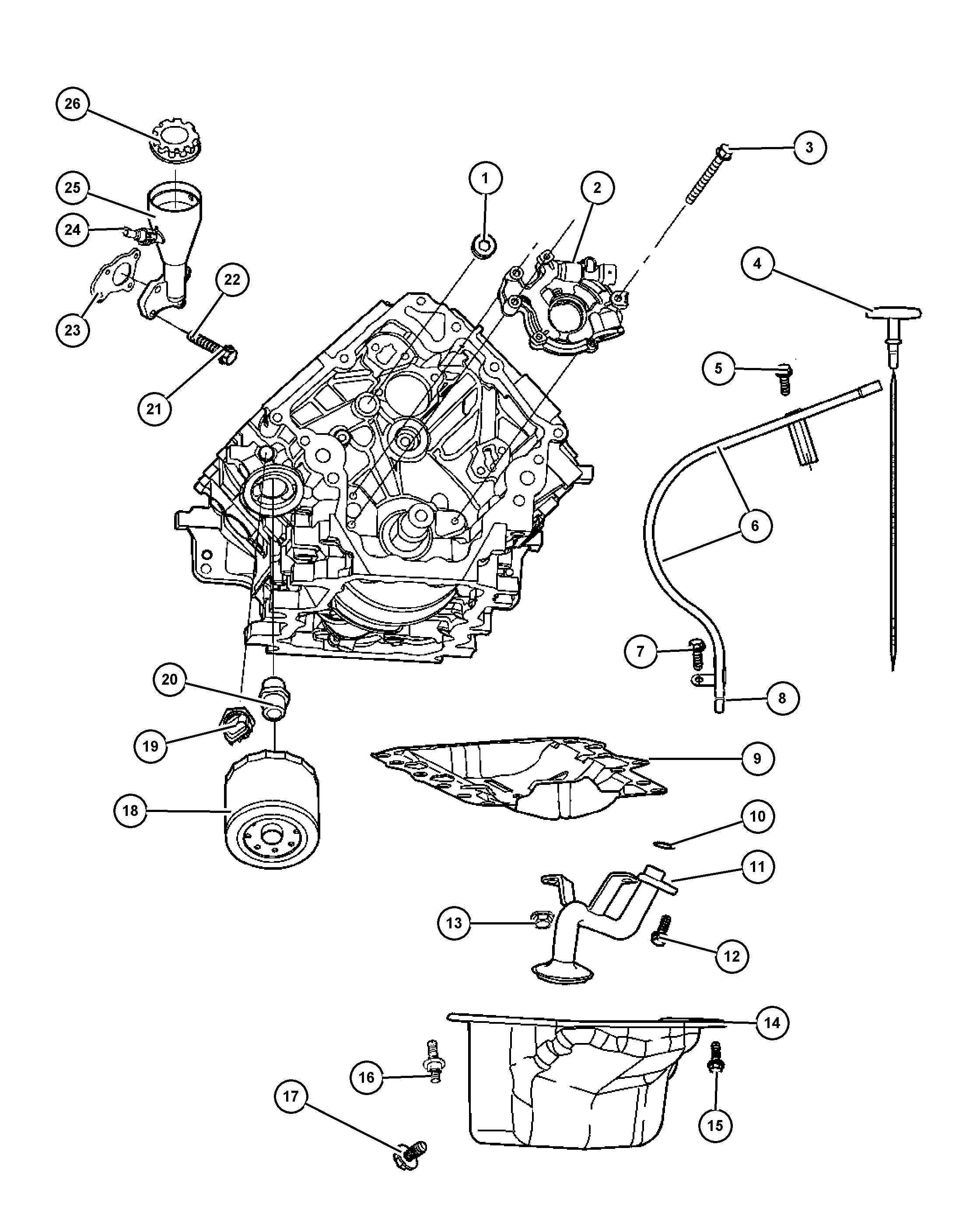 Chrysler 4781 452BB - Engine oiling 3.7l [ekg]: 1 pcs. onlydrive.pro