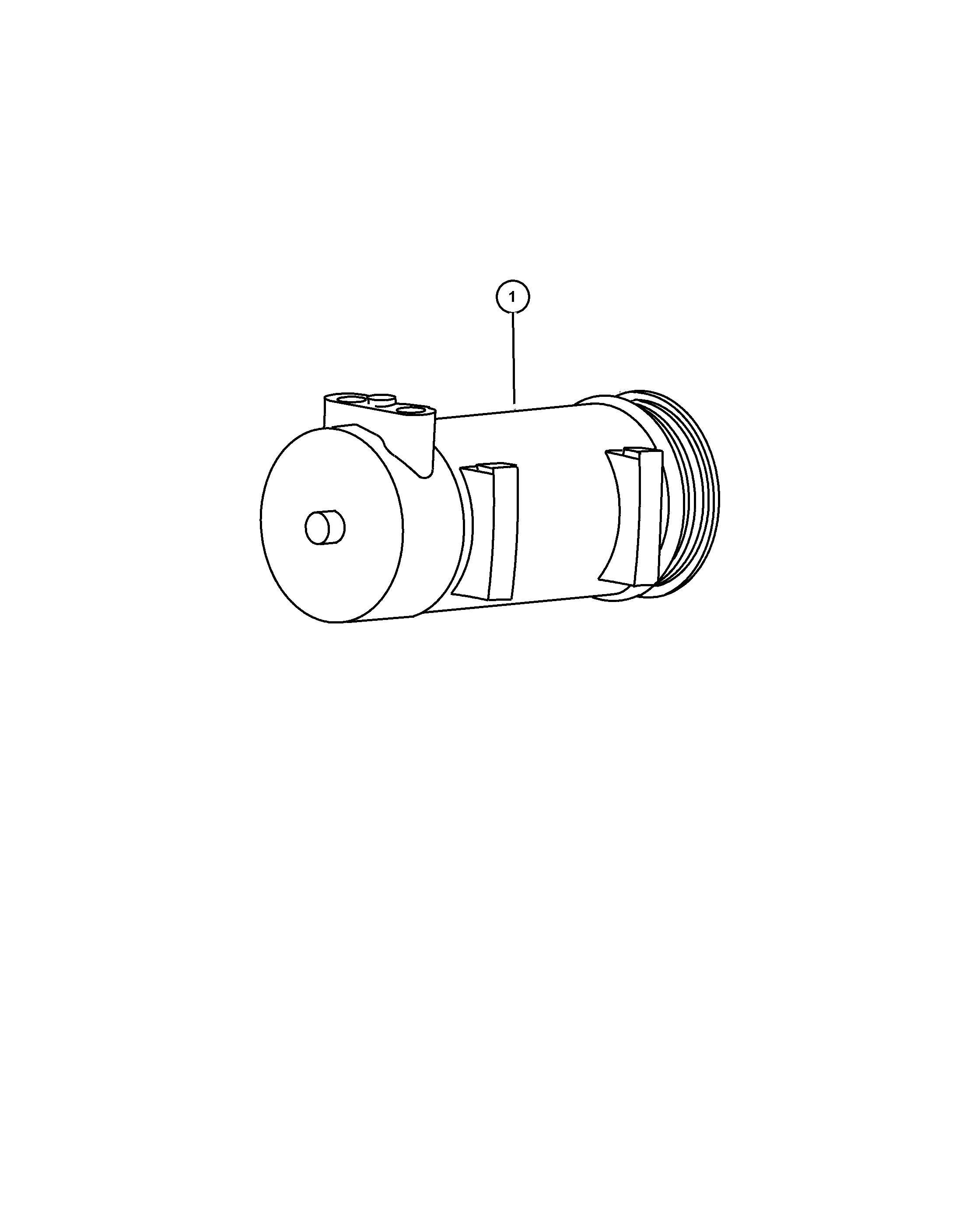 Chrysler 55037 617AD - Компрессор кондиционера onlydrive.pro