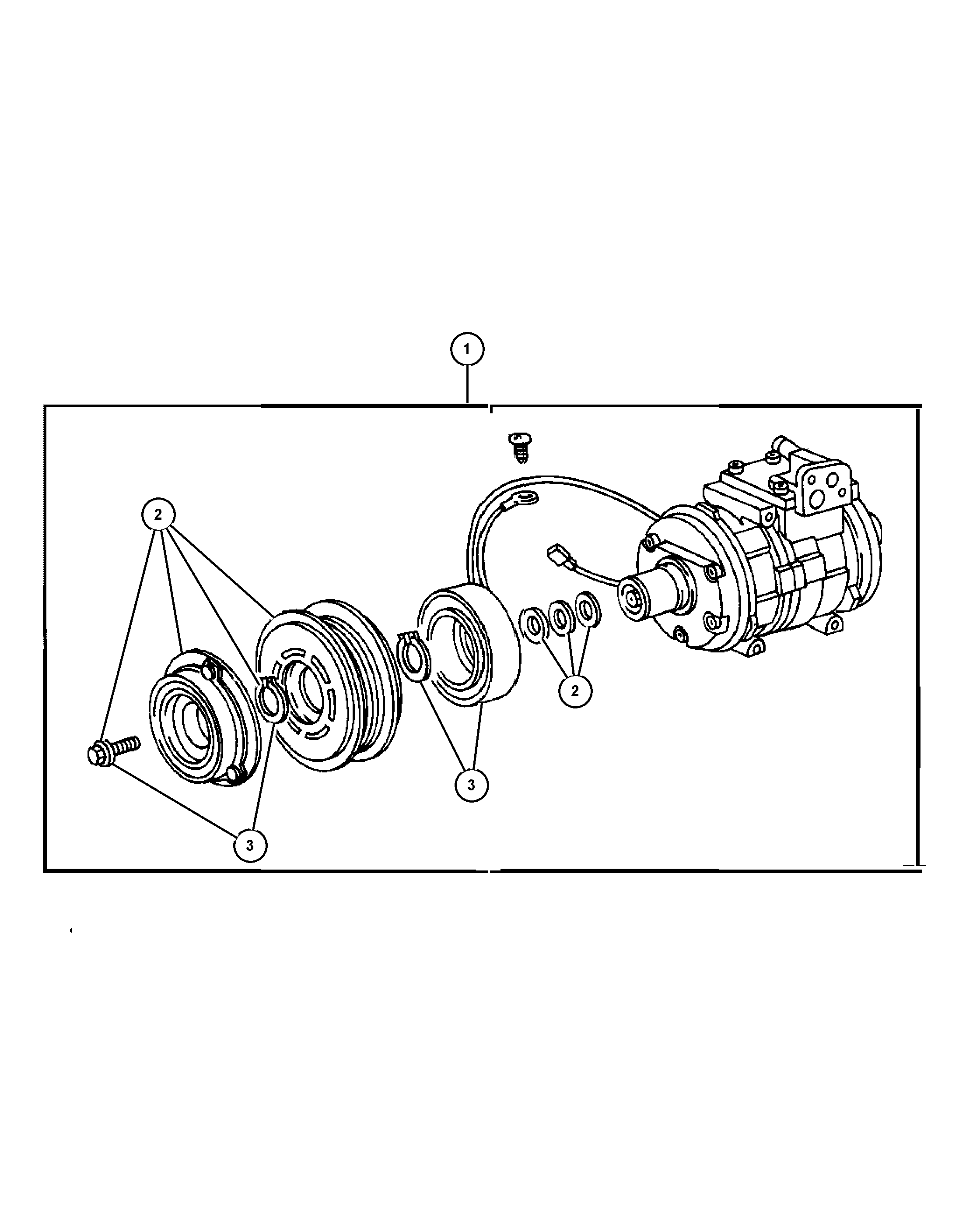 Chrysler 55116 835AD - Kompressor,kliimaseade onlydrive.pro