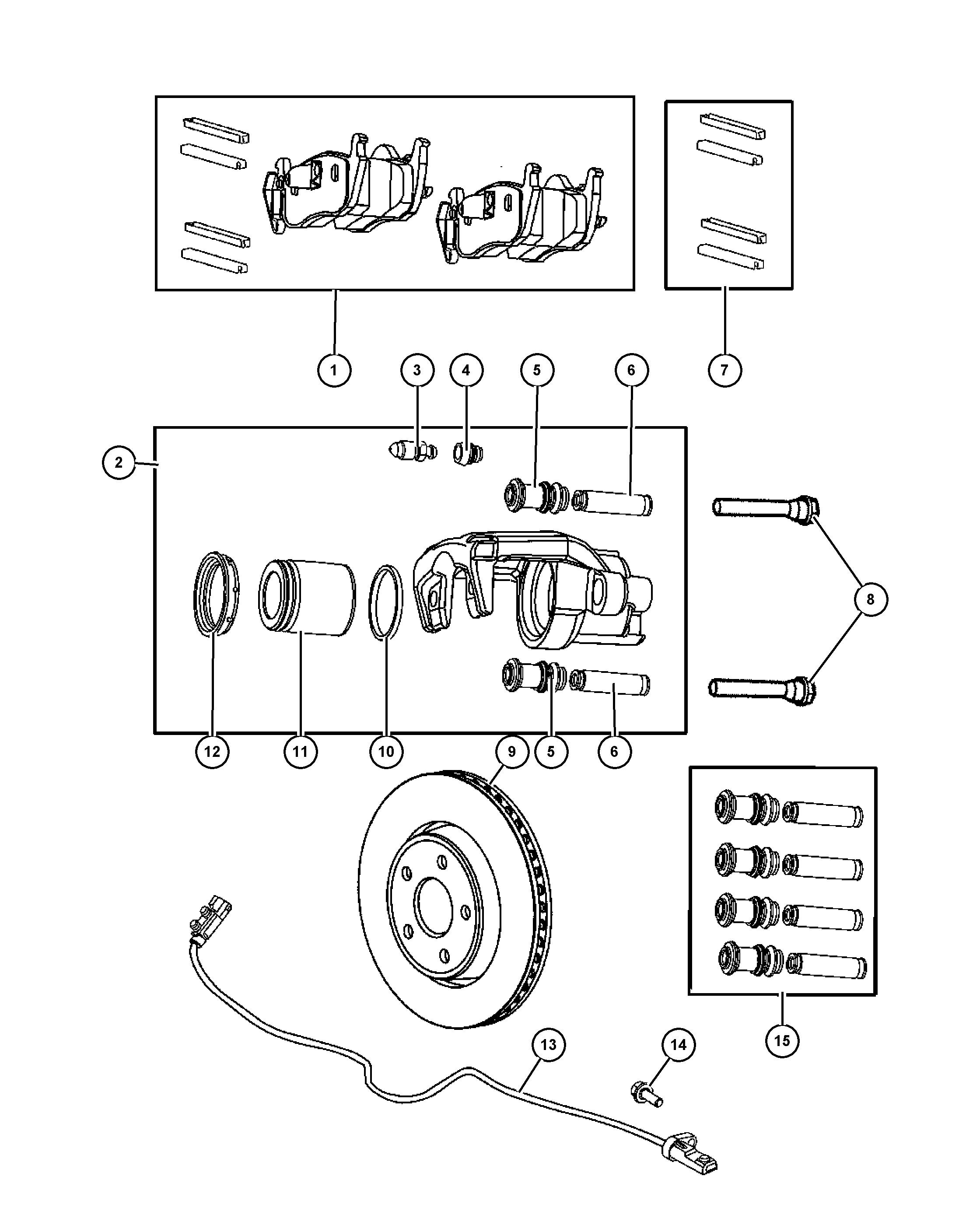 Chrysler 5143 704AA - Kolvid,pidurisadul onlydrive.pro