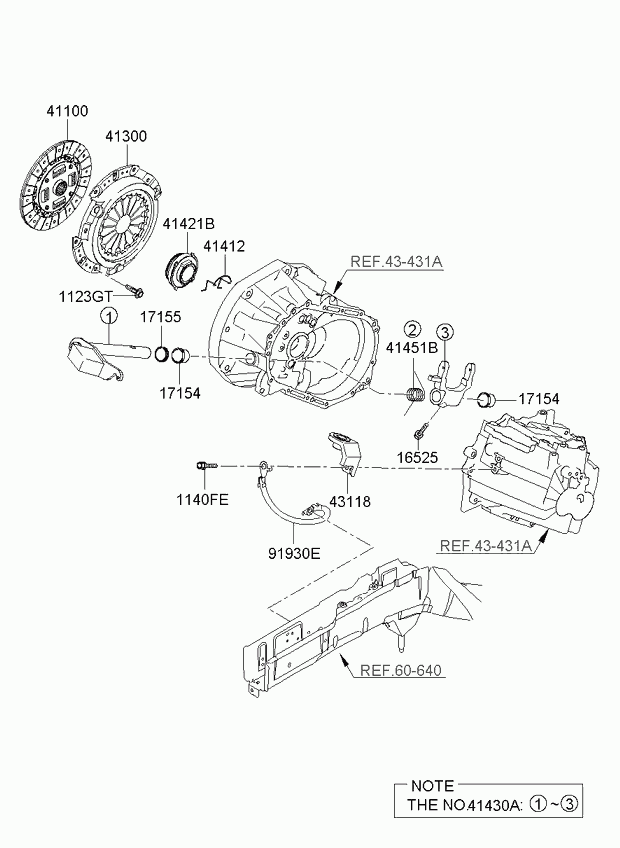 Hyundai 41300-02510 - Clutch Pressure Plate onlydrive.pro