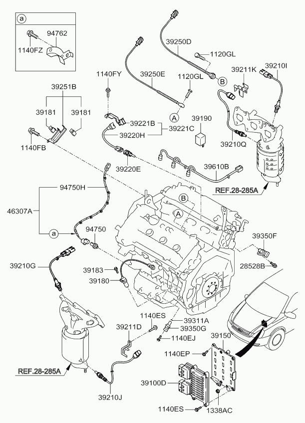 KIA 392103E110 - Electronic control: 1 pcs. onlydrive.pro