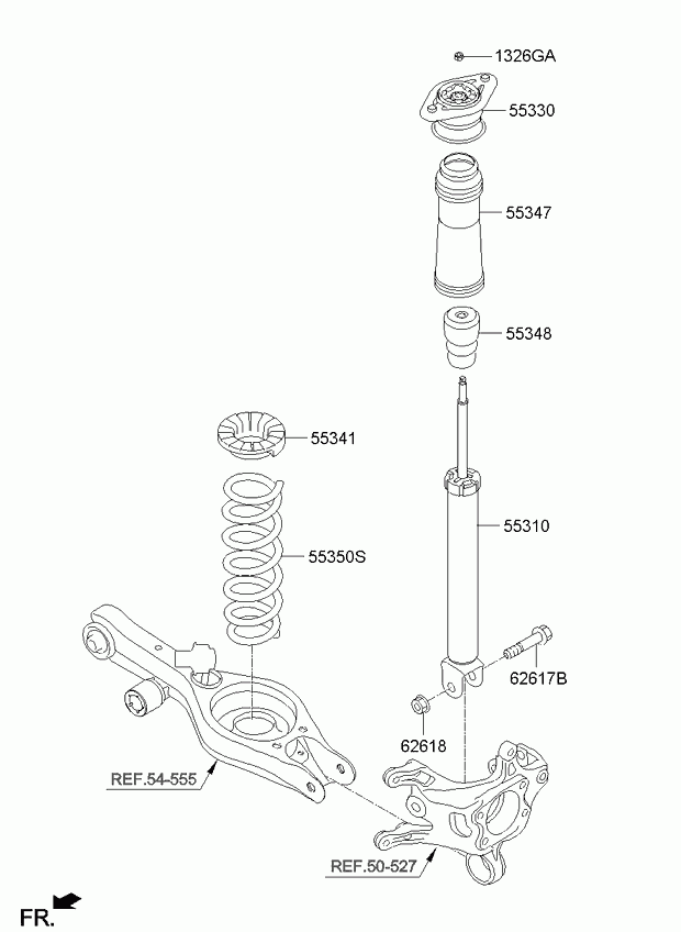 Hyundai 55350-3S010 - Coil Spring onlydrive.pro