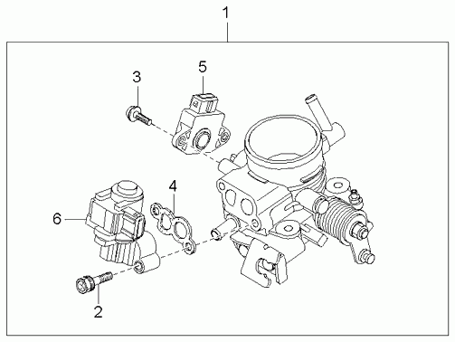 KIA 0K247-18911 - Sensor, throttle position onlydrive.pro