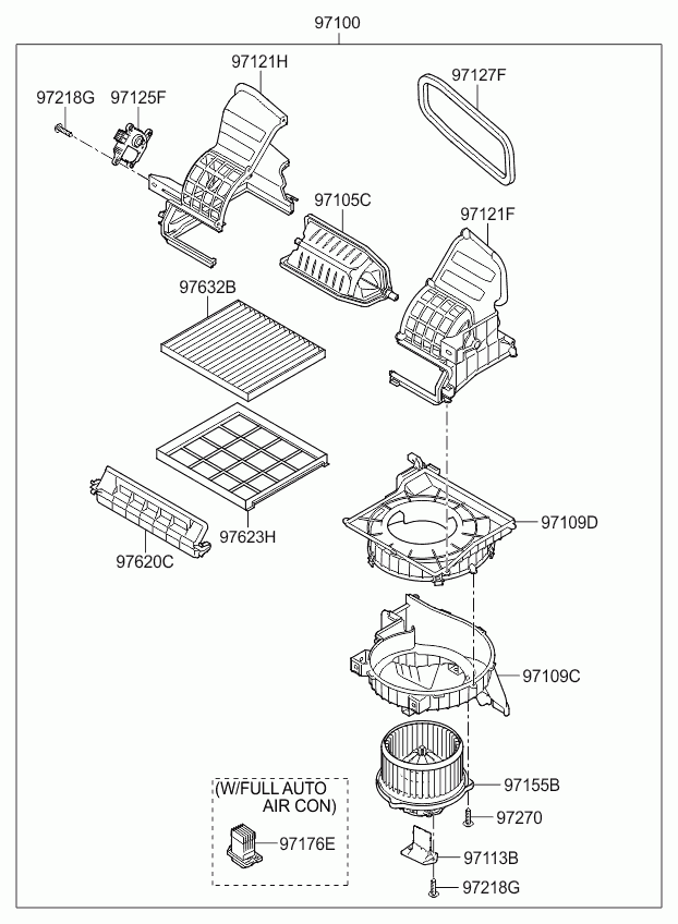 KIA 97133-4L000 - Filter, interior air onlydrive.pro