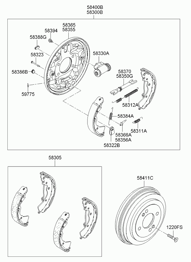 KIA 583301G000 - Rattapidurisilinder onlydrive.pro