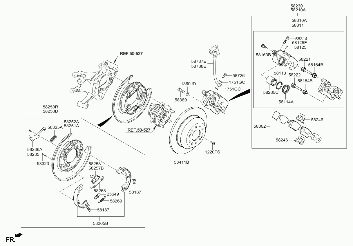 KIA 584112P000 - Brake Disc onlydrive.pro