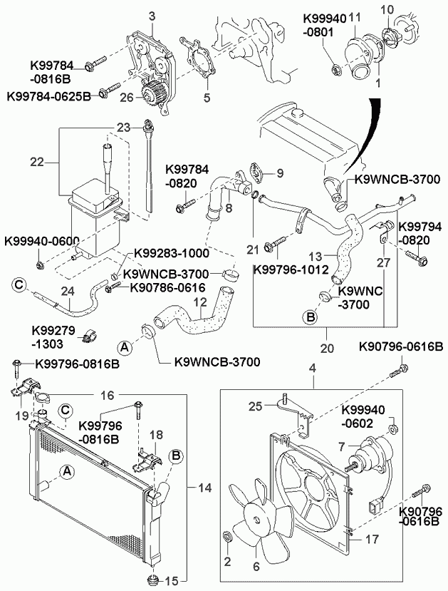 Hyundai KE5D3-15-171 - Termostats, Dzesēšanas šķidrums onlydrive.pro