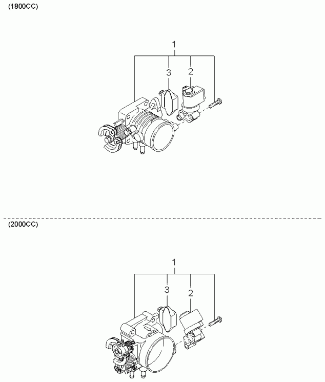 Hyundai 0K9A5-18911 - Датчик, положение дроссельной заслонки onlydrive.pro