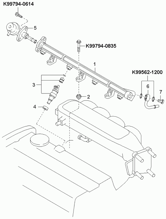 KIA 0857413257 - Прокладка, масляный насос onlydrive.pro