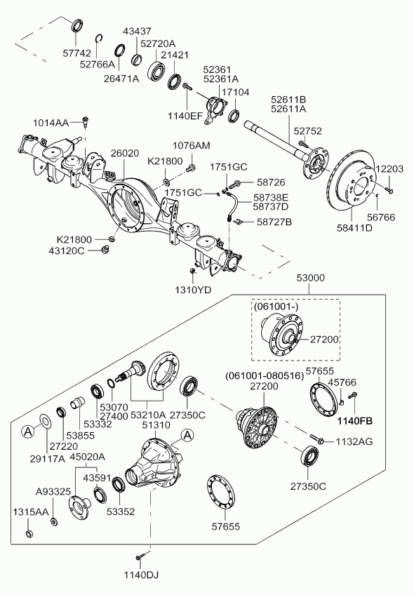 KIA 584113E500 - Brake Disc onlydrive.pro