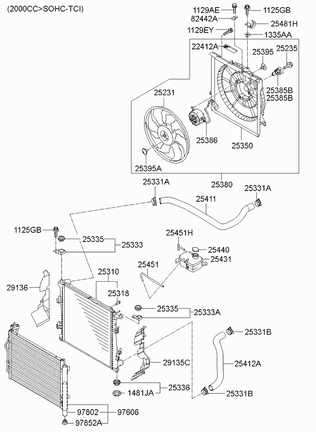 KIA 253102R010 - Radiator, engine cooling onlydrive.pro