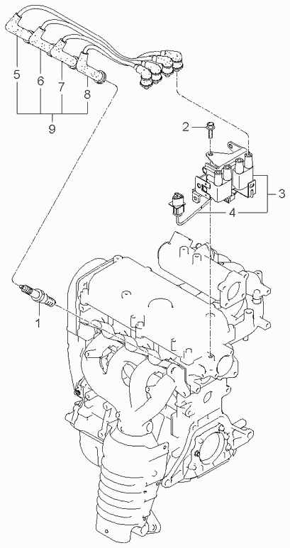 Hyundai 27501-02H00 - Ignition Cable Kit onlydrive.pro