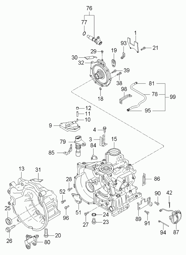 Hyundai 4658802700 - RPM Sensor, automatic transmission onlydrive.pro