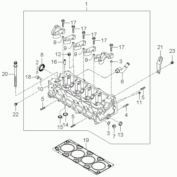 Hyundai 22321-27400 - Cylinder Head Bolt onlydrive.pro