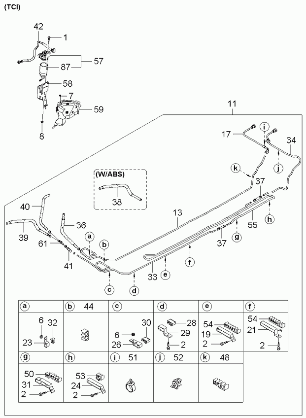 Hyundai 31922-3A850 - Топливный фильтр onlydrive.pro