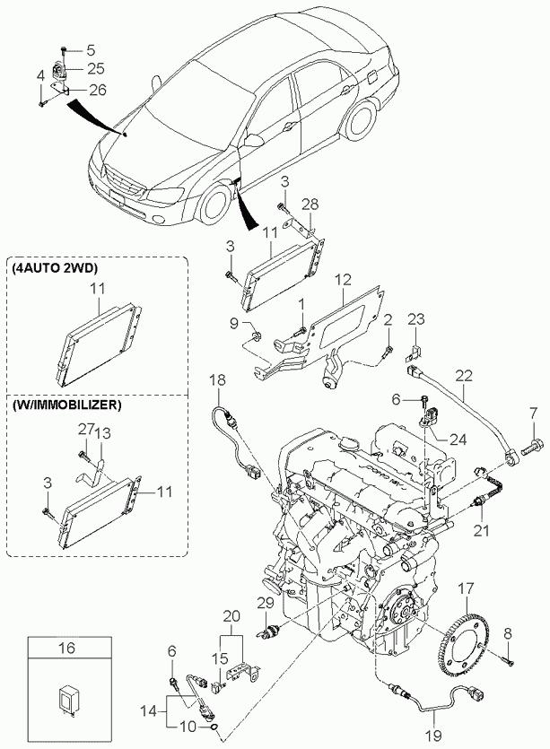 KIA 3921026610 - Oxygen, Lambda Sensor onlydrive.pro