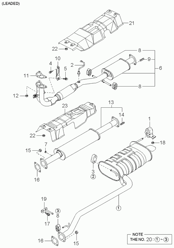 Hyundai 3921038025 - Exhaust pipe: 1 pcs. onlydrive.pro