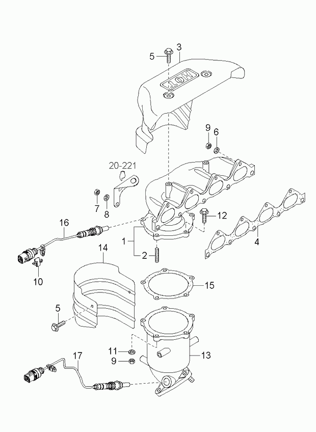 Hyundai 39210-38015 - Oxygen, Lambda Sensor onlydrive.pro