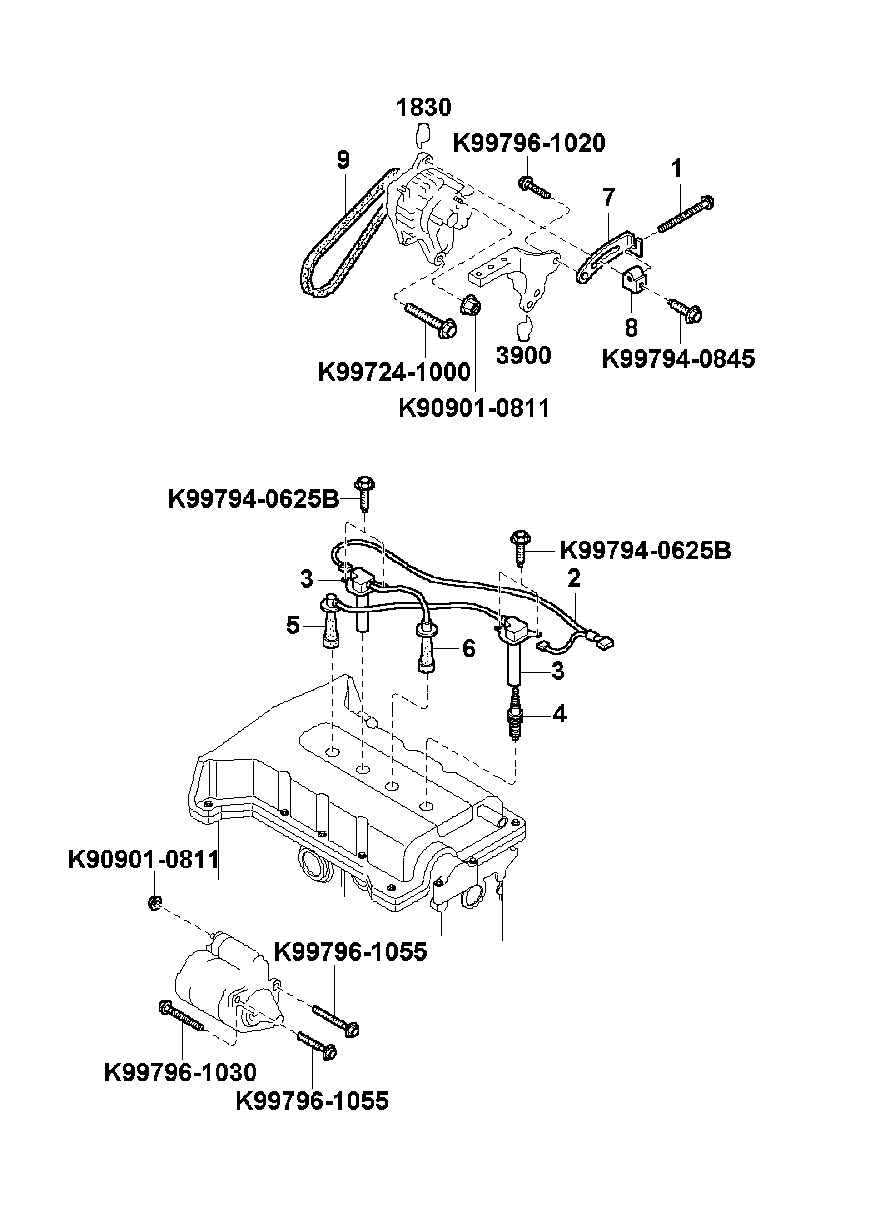 KIA 0K01A-18-110 - Sytytystulppa onlydrive.pro