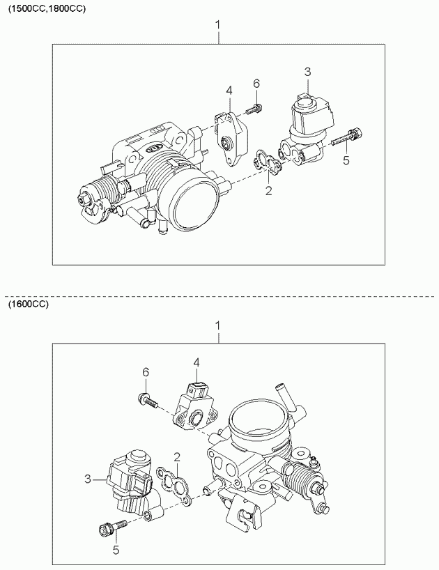 KIA 0K247-20660 - Idle Control Valve, air supply onlydrive.pro