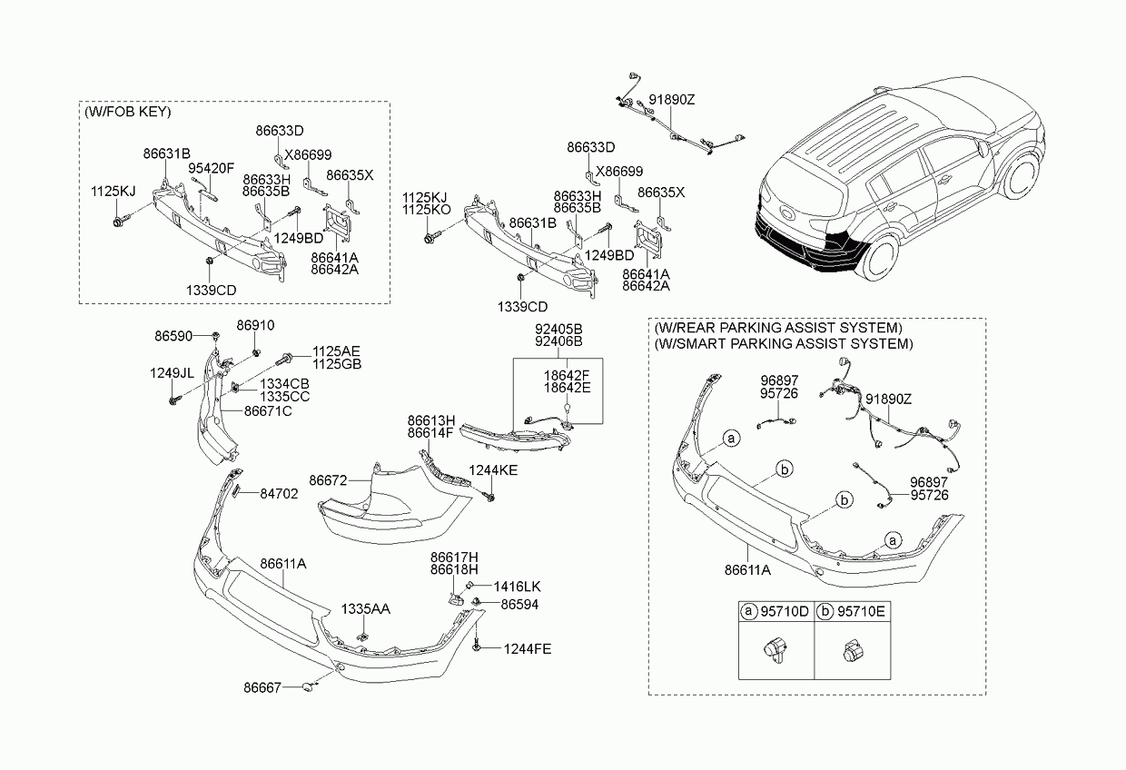 Hyundai 957203U000 - Devējs, Parkošanās palīgsistēma onlydrive.pro