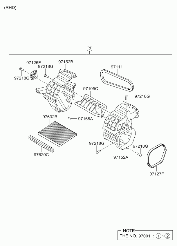 Hyundai 97133-1P000 - Filter, interior air onlydrive.pro