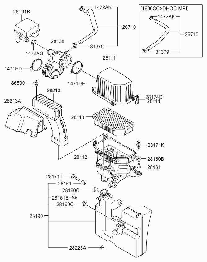 Hyundai 1472028003 - Exhaust System onlydrive.pro