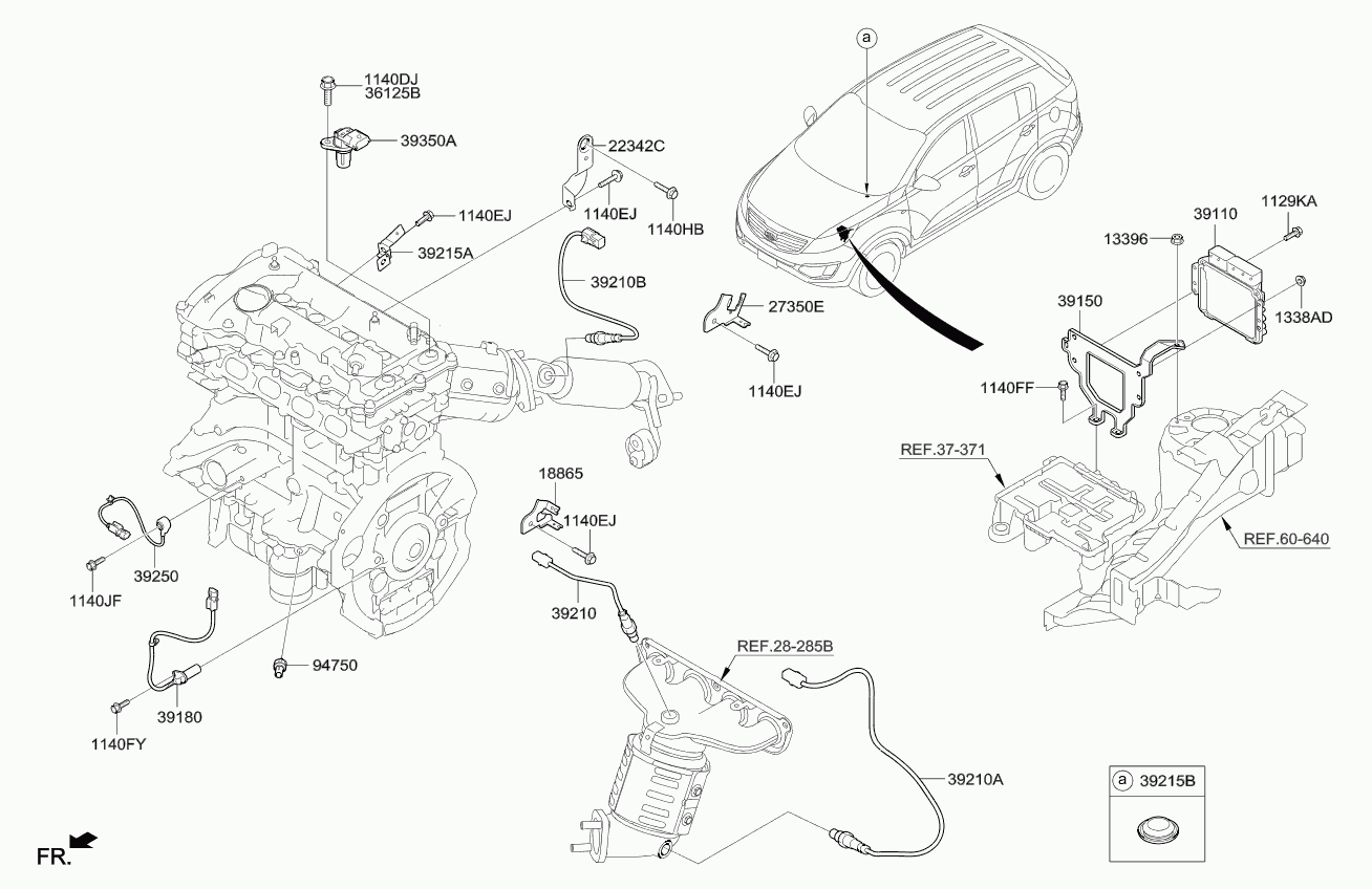 Hyundai 39210-2E700 - Lambda andur onlydrive.pro