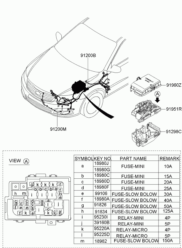 Hyundai 39160-25000 - Engine wiring: 1 pcs. onlydrive.pro