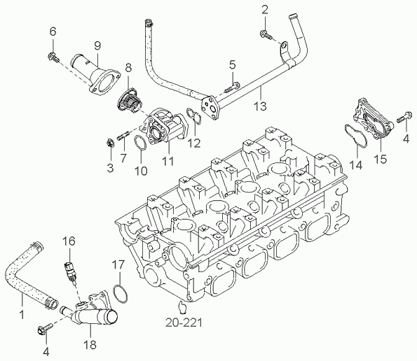 Hyundai 2550038400 - Termostaat,Jahutusvedelik onlydrive.pro