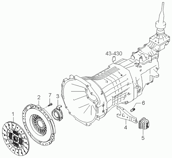 KIA 41412-4Z-000 - Clutch Release Bearing onlydrive.pro