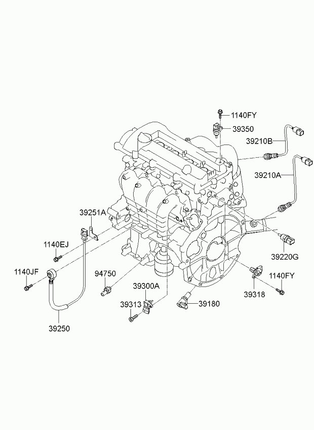 Hyundai 94750-02000 - Датчик, давление масла onlydrive.pro