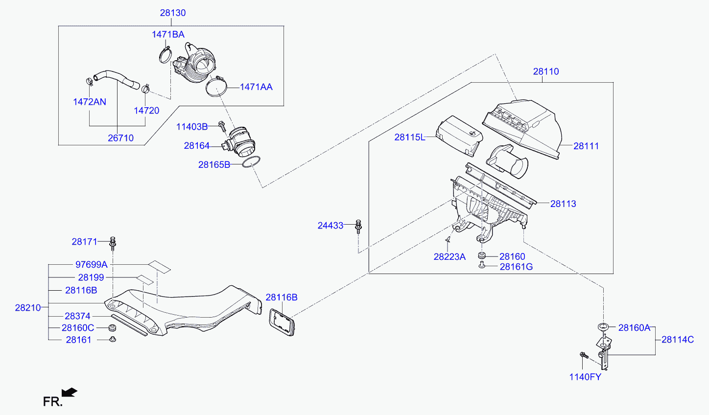 KIA 28130-D4701 - Control Valve, air intake onlydrive.pro