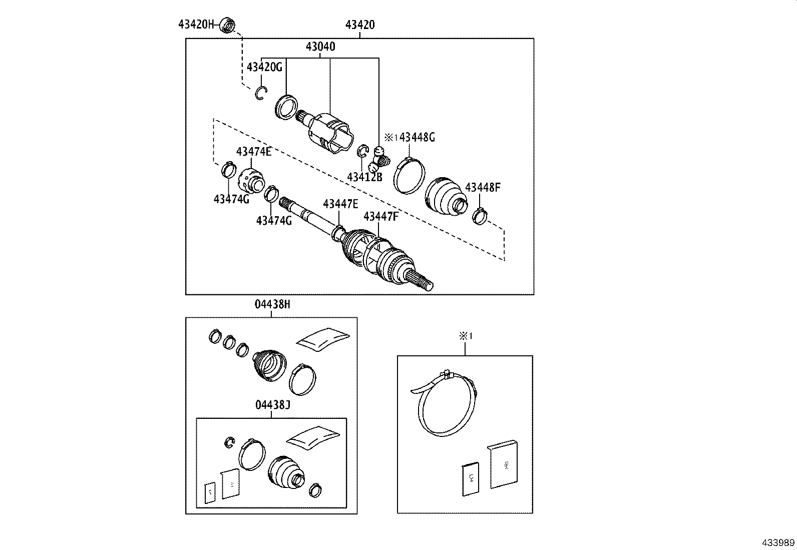 TOYOTA 42345-33140 - Clamping Clip onlydrive.pro