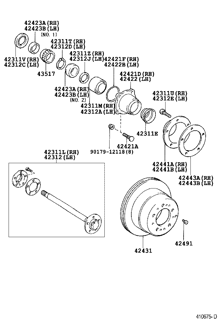 TOYOTA 4243160221 - Brake Disc onlydrive.pro